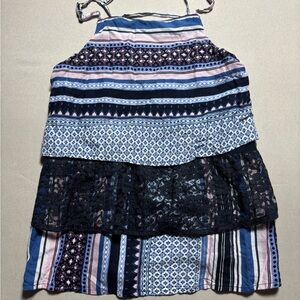 Abercrombie Kids Girls Tank Top Layered Shirt Size Small/10